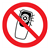 No mobile phones with cameras