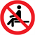 No sitting