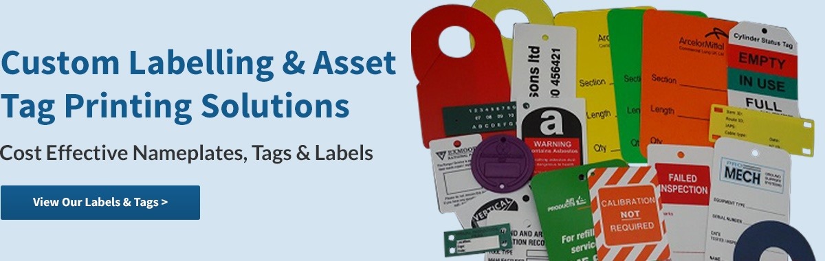 Custom Labelling & Asset Tag Printing