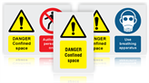 Confined Space Safety Signs