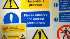 COSHH Warning Signs, Products & Stickers