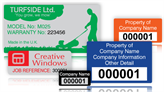 Tamper Evident Asset Tags