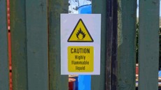 Flammable Signs