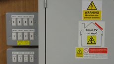 Photovoltaic Solar PV Hazard Warning Labels