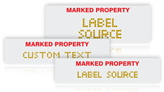 Supermark Labels and Stencils