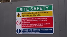 Building Site Safety Signs