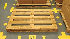 Pallet Bay and Floor Markers