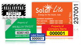 Serial Numbered Asset Labels