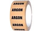 Argon pipeline identification tape.
