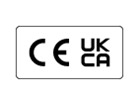 CE and UKCA symbol labels.