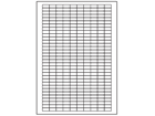 White polyester laser labels, 8mm x 18mm