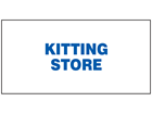 Kitting store sign