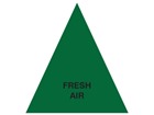 Fresh Air (with text) Label.