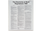 Electricity at work notice