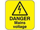 Danger mains voltage