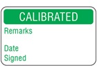 Calibrated quality assurance label