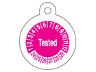Tested month and year tag