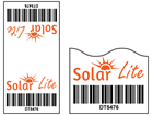 Scanmark cable wrap barcode label (full design), 100mm x 50mm