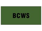 BCWS pipeline identification tape.