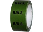 H.W.S pipeline identification tape.