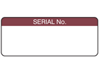 Serial number label