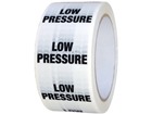 Low pressure pipeline identification tape.