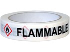 Flammable GHS tape.