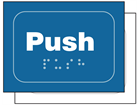 Push sign.