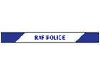RAF Police barrier tape