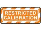 Restricted calibration label