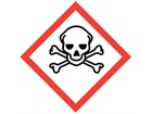 GHS toxic hazard label