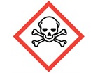 GHS toxic hazard label