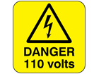 Danger 110 volts