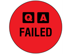 QA Failed label