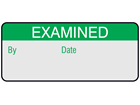 Examined aluminium foil labels.