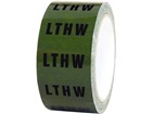 LTHW pipeline identification tape.