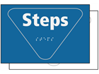 Steps sign.