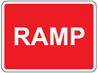 Ramp sign