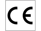 CE symbol labels.