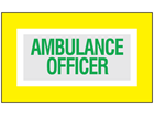 Ambulance officer safety armband