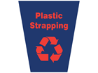 Plastic strapping waste sack