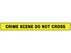 Crime scene do not cross barrier tape