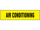 Air Conditioning label