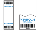 Scanmark cable wrap barcode label (full design), 75mm x 25mm