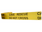 Cave rescue, do not cross barrier tape