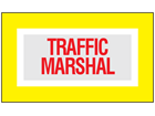 Traffic marshal safety armband