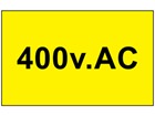 Danger 400 v AC