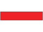 Red plain barrier tape.