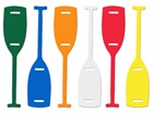 Plain plastic tag, 50mm x 250mm (including tail)