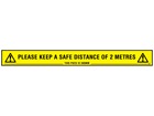 Social Distancing Floor Tape